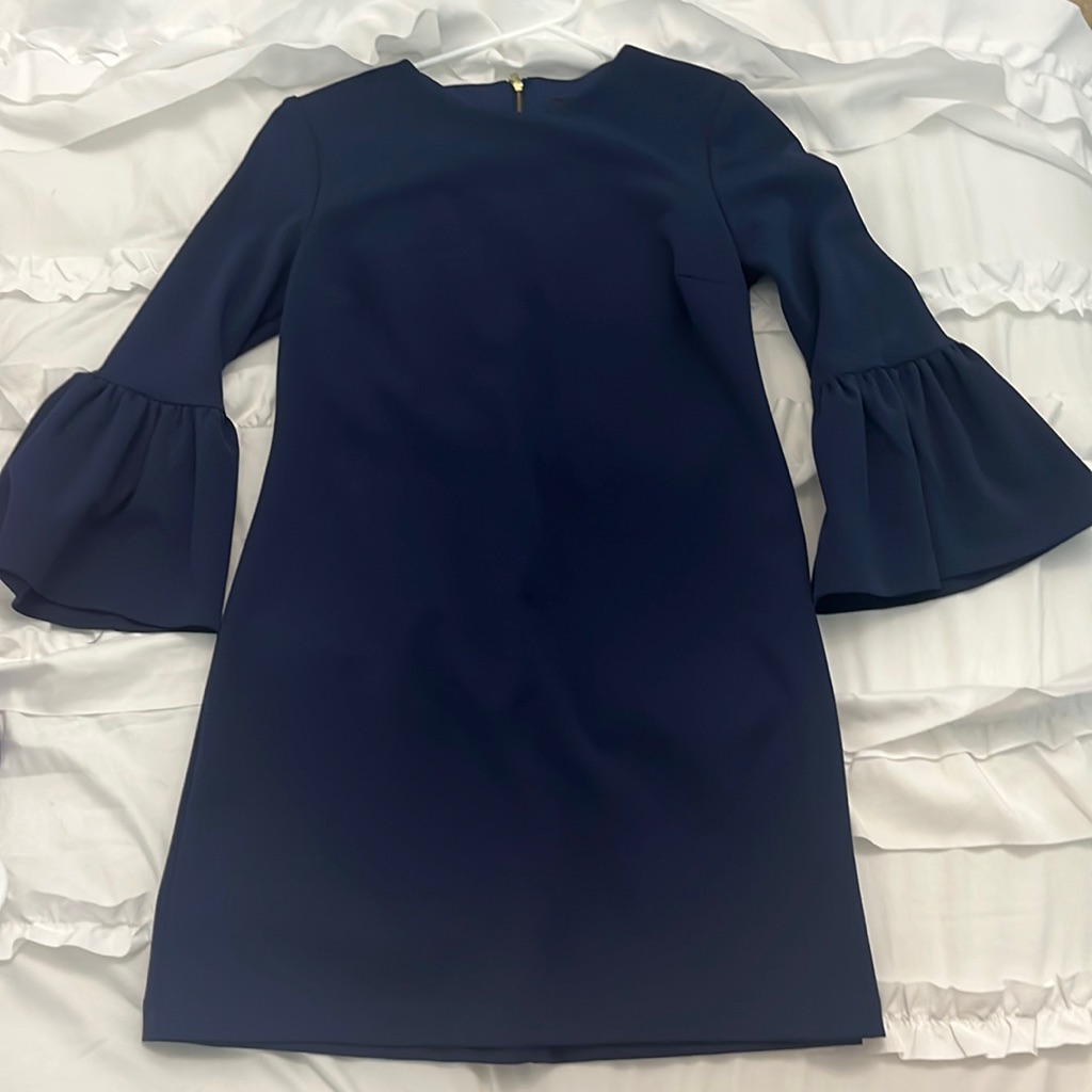 Teeze Me Navy Blue, Bell Sleeve, Dress